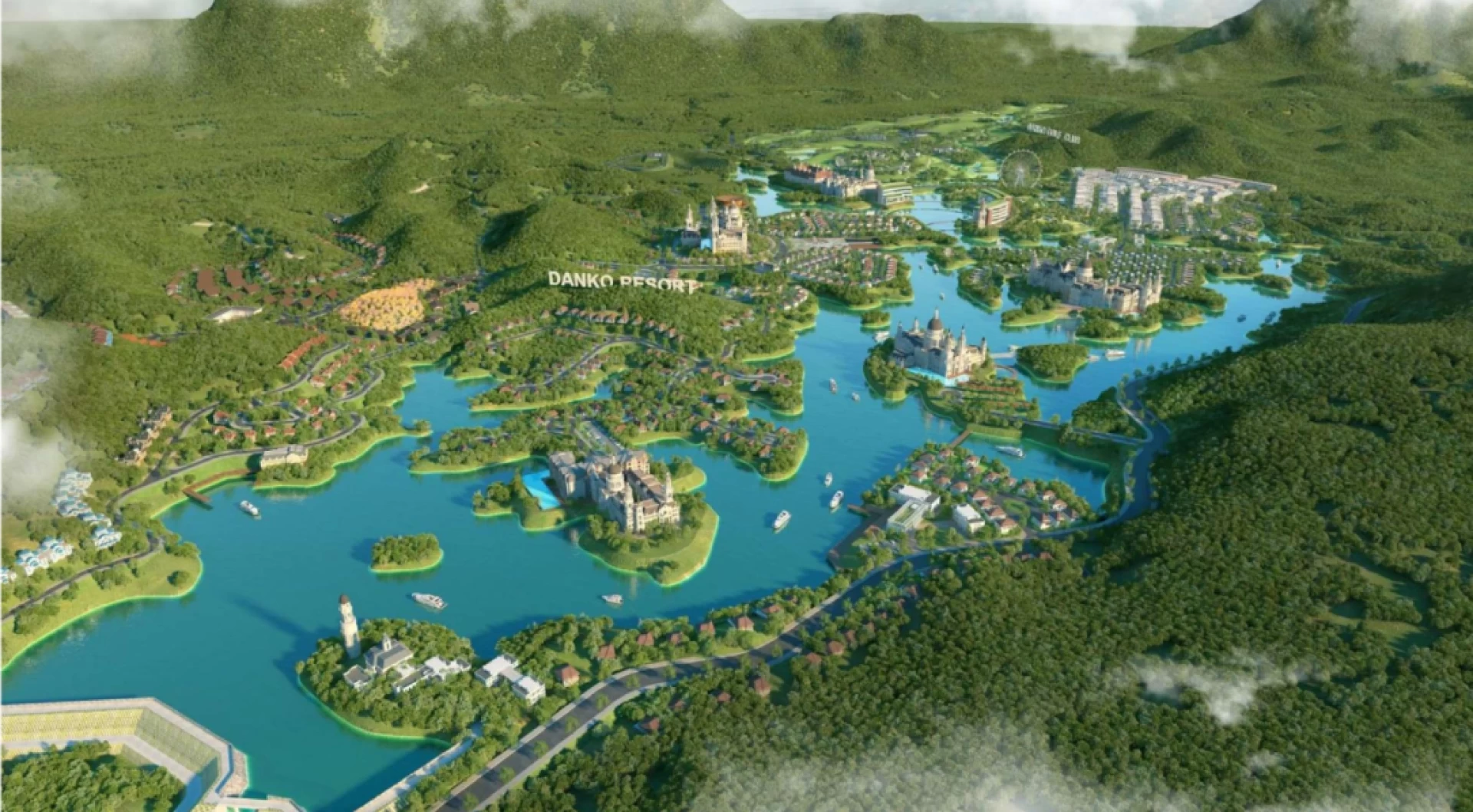 Quy hoạch hồ Ghênh Chè - Sông Công - Thái Nguyên