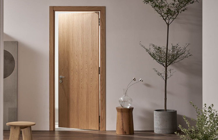Ứng dụng của MDF và MFC trong thiết kế nội thất là làm cửa gỗ