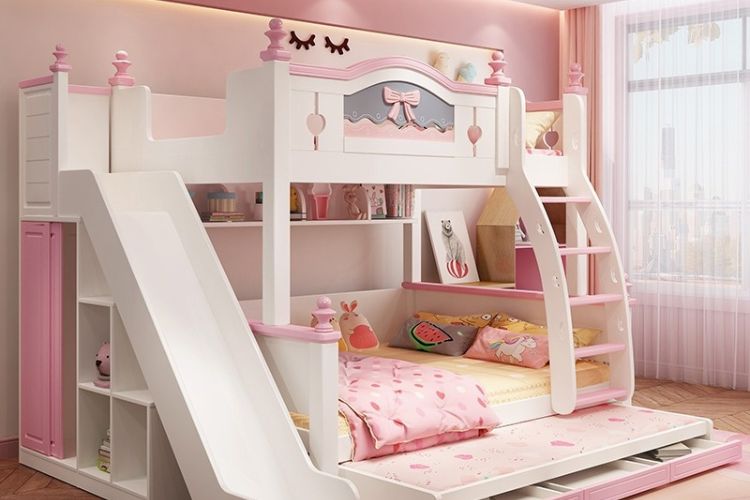 Chất liệu giường tầng cho bé đảm bảo tiêu chí an toàn