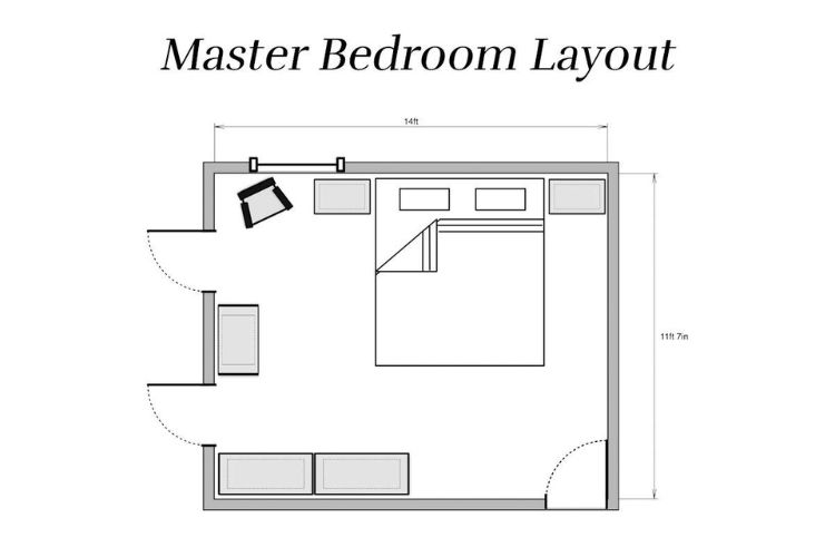 Thiết kế dành cho phòng ngủ có diện tích 10m2 với  không gian sống tối ưu.