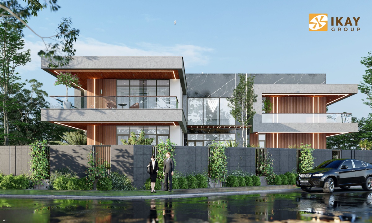 mẫu thiết kế biệt thự 2 tầng tại Ninh Bình cực sang chảnh cho năm 2023