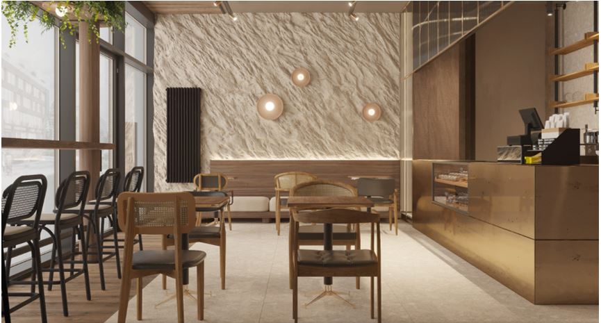 Ý tưởng thiết kế quán cafe theo phong cách Tối giản
