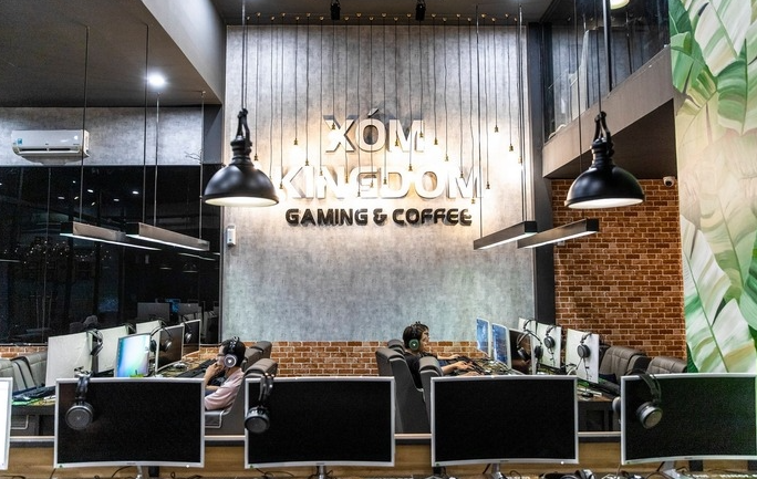 Mô hình quán cafe gaming